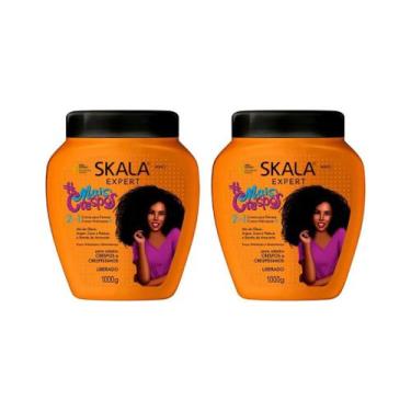 Imagem de Creme Skala 1Kg Mais Crespos - Kit Com 2Un