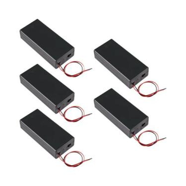 Imagem de Estojo De Armazenamento Para Baterias 18650, 5 Peças, 2 Slots, Caixa S