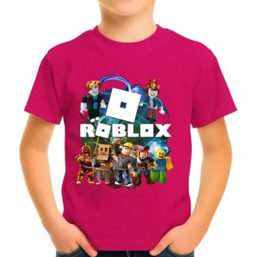 Imagem de Camiseta Camisa Infantil Juvenil para Menino Menina  Gamer Roblox MD4 