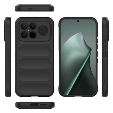 Imagem de Capa compatível com REDMI K90 Pro Max 5G, compatível com Xiaomi Poco F8 Ultra 5G 25102PCBEG TPU capa protetora de silicone macio preta