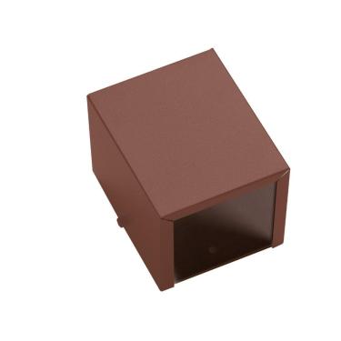 Imagem de Kit 2 Arandelas Marrom 2 Fachos 2 Focos Parede Muro Ar1210