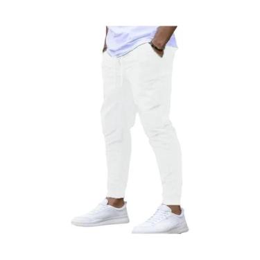 Imagem de Calças De Moletom Masculinas Respiráveis Para Corrida, Fitness E Trein