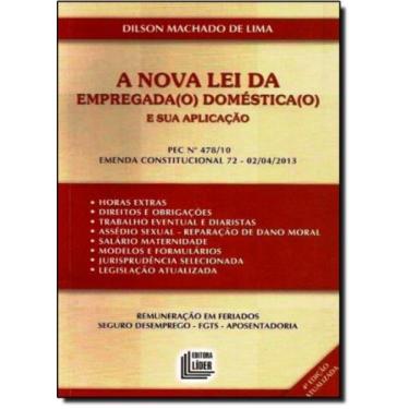 Imagem de Nova lei da empregada domestica e sua aplicacao: p - LIDER - ZEUS, 3