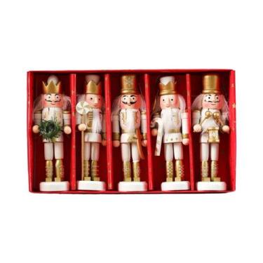 Imagem de Enfeites De Natal De Madeira Em Forma De Pecan Para Decoração De Festa