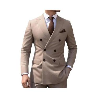 Imagem de Conjunto De Ternos Formais Masculinos Para Casamento Com Lapela Pontia