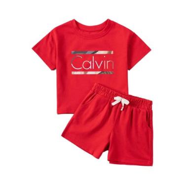 Imagem de Conjuntos De Roupas Infantis De Algodão Com Estampa De Letras Para Men