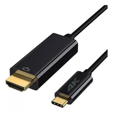 Imagem de Cabo Type C Macho Para Hdmi Macho USB-C 4K 3 Metros