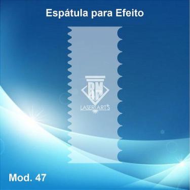 Imagem de Espátulas de Efeito MOD47 para Confeitaria - RM Laser Art's