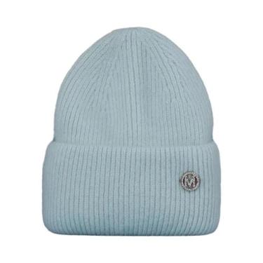 Imagem de Chapéu De Inverno Feminino, Gorro Quente De Pele De Coelho Real, Gorro