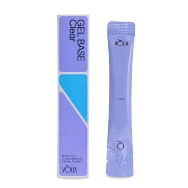 Imagem de Sachê Refil Gel Base Sem TPO Unhas Alongamento 12g, Vòlia Manicure Unh