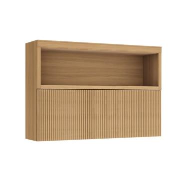 Imagem de Armário Aéreo Marquesa 100% MDF 1 Porta Nature 120 cm