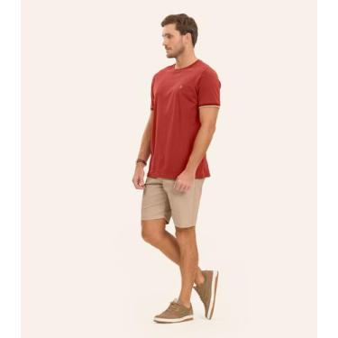 Imagem de Bermuda Masculina em sarja Diametro Marrom, 44, Marrom