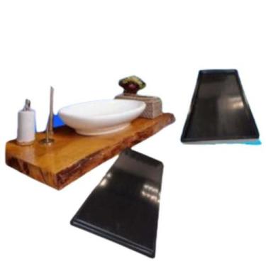 Imagem de Forma Bancada Efeito Madeira 0,98 x 0,53 cm - 8125 - atacadão das form