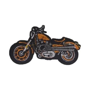 Imagem de Patch Bordado Estilo Punk Para Motocicleta, Termocolante Para Roupas, 