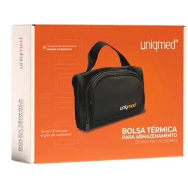Imagem de Bolsa Térmica Para Transporte Uniqmed para Controle de Glicemia Diabet