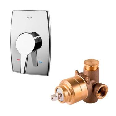 Imagem de Base Monocomando Para Chuveiro Com Acabamento Nexus - Docol