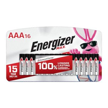 Imagem de Pilhas AAA Energizer MAX (Pacote de 16), Pilhas Alcalinas A Triplo
