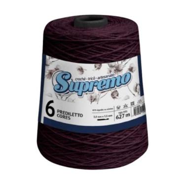 Imagem de Barbante Supremo Prediletto Cores Nº6 627 MT - Enovelar, 28 Vinho