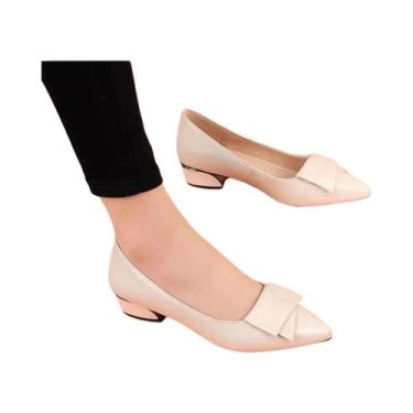 Imagem de Sapatos De Salto Alto Em Couro PU Preto plus Size Para Mulheres, Moda 