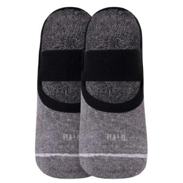 Imagem de Meia Sapatilha Trifil T6010I Feminina Antiderrapante Performe Algodão 