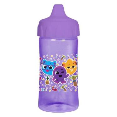 Imagem de Copo De Transição Infantil Com Válvula Redutora de Pingos 240ml Bolofo