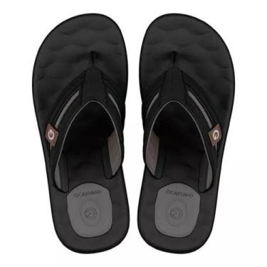 Imagem de Chinelo Masculino Cartago Egeu IV 12530 Preto, 39, Preto