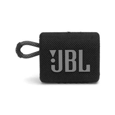 Imagem de Caixa de Som JBL GO 3 Portátil à Prova D'água com Bluetooth Preta