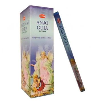 Imagem de Incenso Natural HEM - Anjo Guia 8 Varetas Purificação Energética Harmo