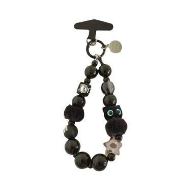 Imagem de Pulseira De Miçangas Feminina Fofa DIY Com Pingente Exclusivo, Cordão 