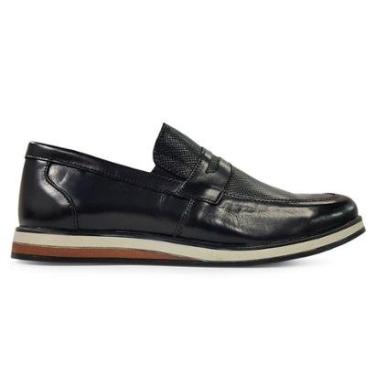 Imagem de Sapato Social Br2 Casual Loafer Masculino Em Couro Legítimo-Masculino