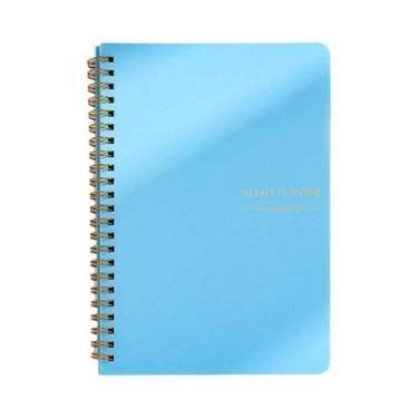 Imagem de Caderno Planner A5 Diário Semanal Mensal Para Estudantes E Escritório,