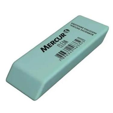 Imagem de Borracha Verde Escolar Natural Macia Mercur Clean 1 Unidade