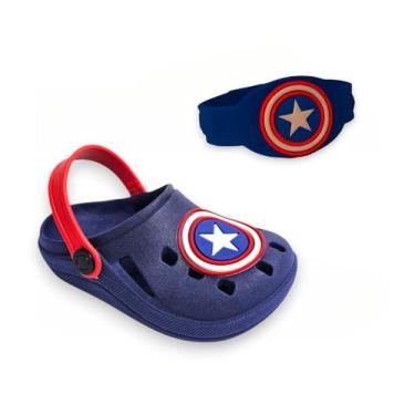 Imagem de Kit Babuche Sandália Infantil Leve e Confortável +Pulseira - Deidara, 