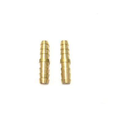 Imagem de 2 Emendas Espigão Mangueira 5/16 8 mm Latão - Jp Flex