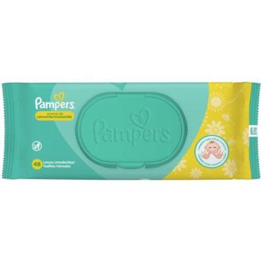 Imagem de Lenços Umedecidos Pampers Aroma de Camomila 48 Unidades