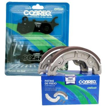 Imagem de Pastilhas e Lonas de Freio Biz 125 Combi Brake 2018-2022 Cobreq