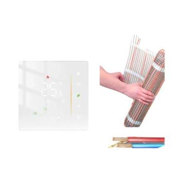 Imagem de Termostato Inteligente Zigbee Controlador De Temperatura Ambiente Para