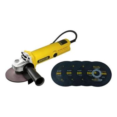 Imagem de Esmerilhadeira lixadeira Angular 850w voltagem 220v - Bomvink, 220V