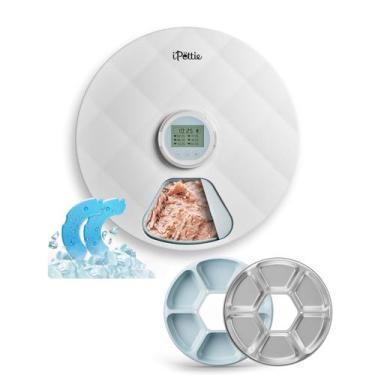 Imagem de iPettie Brioche Alimentador Automático para Mascotas con Paquetes de H