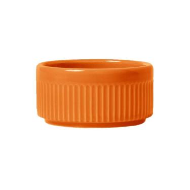 Imagem de Ramekin Refratária 9 cm Laranja  com 180 Ml Porcelana