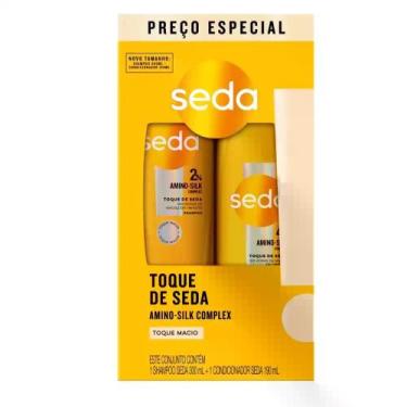 Imagem de Shampoo + Condicionador Toque de Seda Seda 490ML