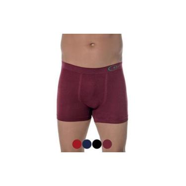 Imagem de Cueca Boxer Atlante Sem Costura Zeus Demillus 090142 Cor:pretoTamanho: