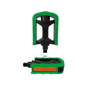 Imagem de Pedal bicolor metalciclo aro 24 ou 26, Verde