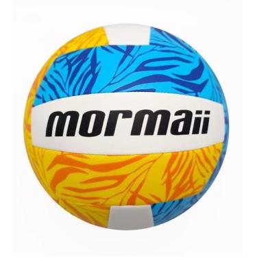 Imagem de Bola Vôlei de Praia Mormaii Mavericks Azul e Amarelo VB-525-BL