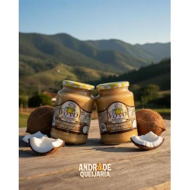 Imagem de Doce de Leite com Coco - 2 Potes de 650g - Delícia da Vovó