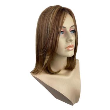 Imagem de Peruca Afrodite - Cabelo Humano Natural Brasileiro - Vitória Régia Per