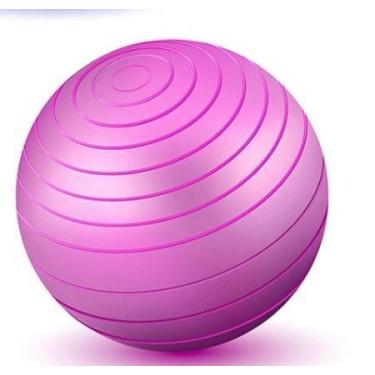 Imagem de Bola inflavel para exercicios rosa 25cm de ø na caixa - WESTERN