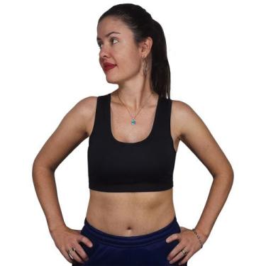 Imagem de Top Ritmus Básico Feminino, Gg, Preto