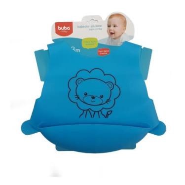 Imagem de Babador De Silicone com Cinta Leãozinho - Buba