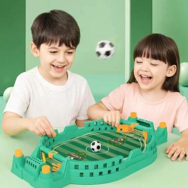 Imagem de Mini Jogo Futebol Mesa Arena Fut League Botoes Campo Gol Brinquedo Inf